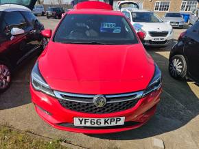 VAUXHALL ASTRA 2016 (66) at Paul Kay T/A Kirkburn Cars Driffield