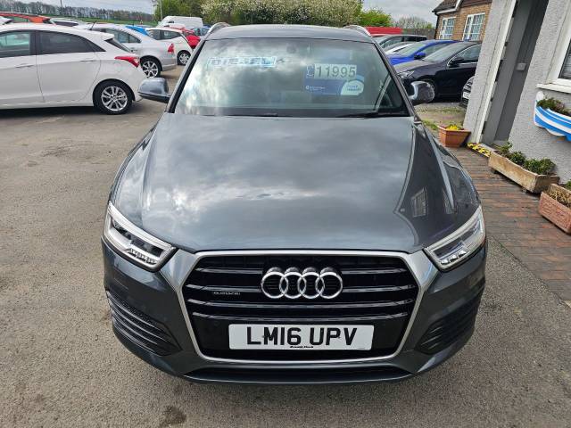 Audi Q3 2.0 TDI [184] Quattro S Line Plus 5dr S Tronic Estate Diesel Grey
