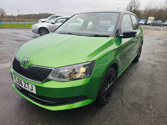 Skoda Fabia 1.0 MPI Colour Edition 5dr Hatchback Petrol Green